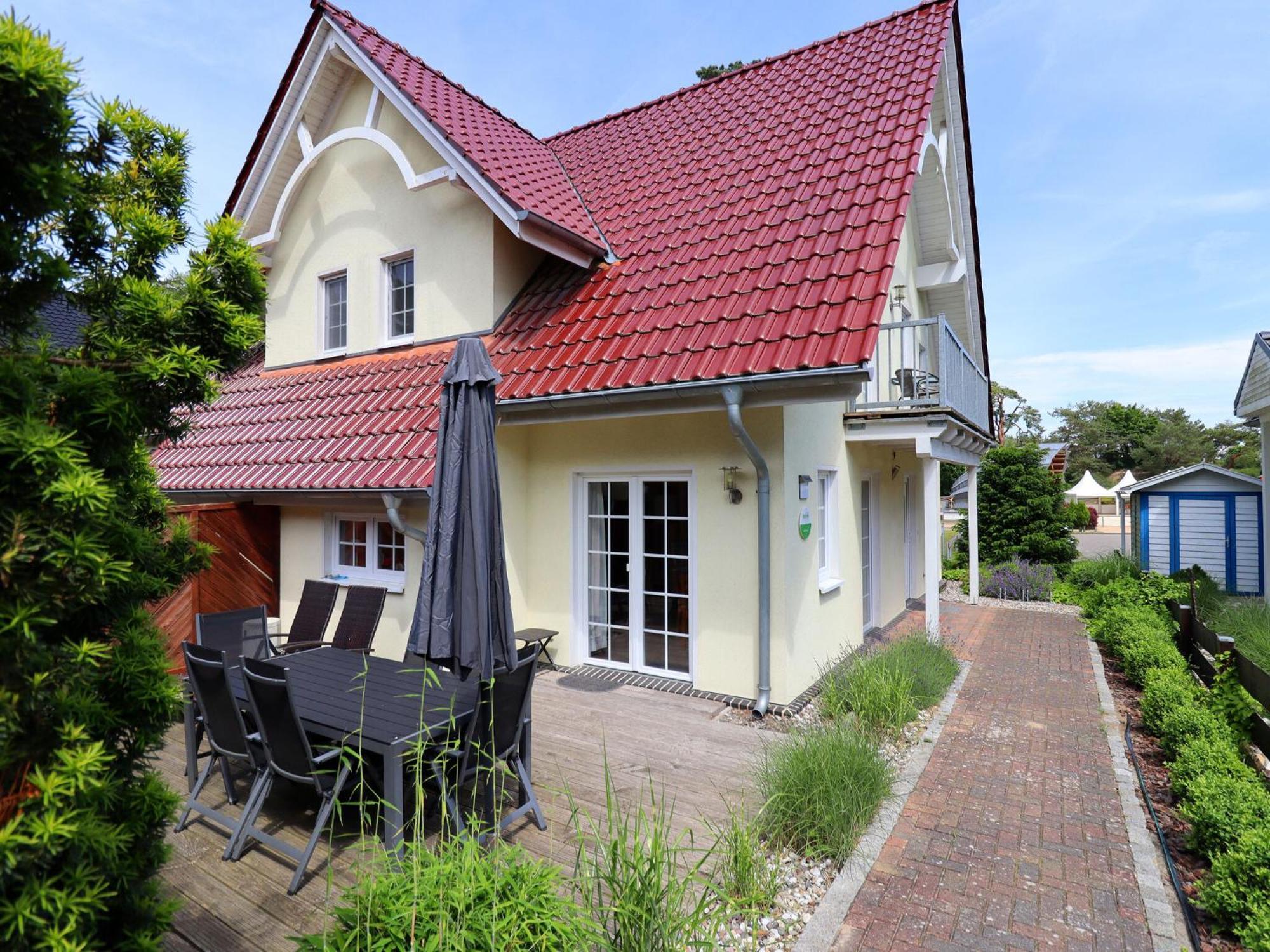 Villa Semi-detached house Bernsteinhaus II, Trassenheide Exterior foto