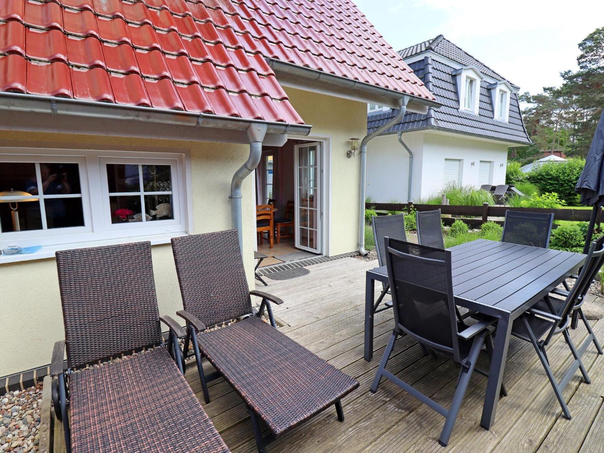Villa Semi-detached house Bernsteinhaus II, Trassenheide Exterior foto